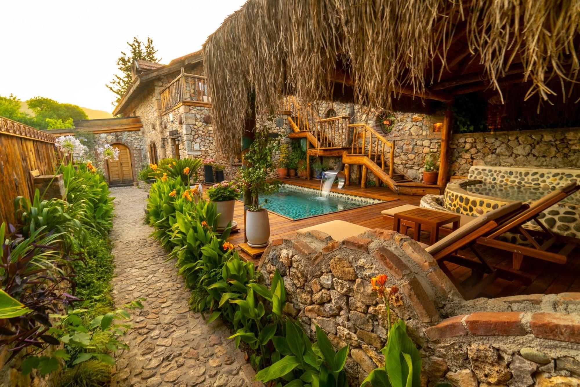 Levissi Lodge Otantic Stone Villa In Kayakoy Exteriér fotografie
