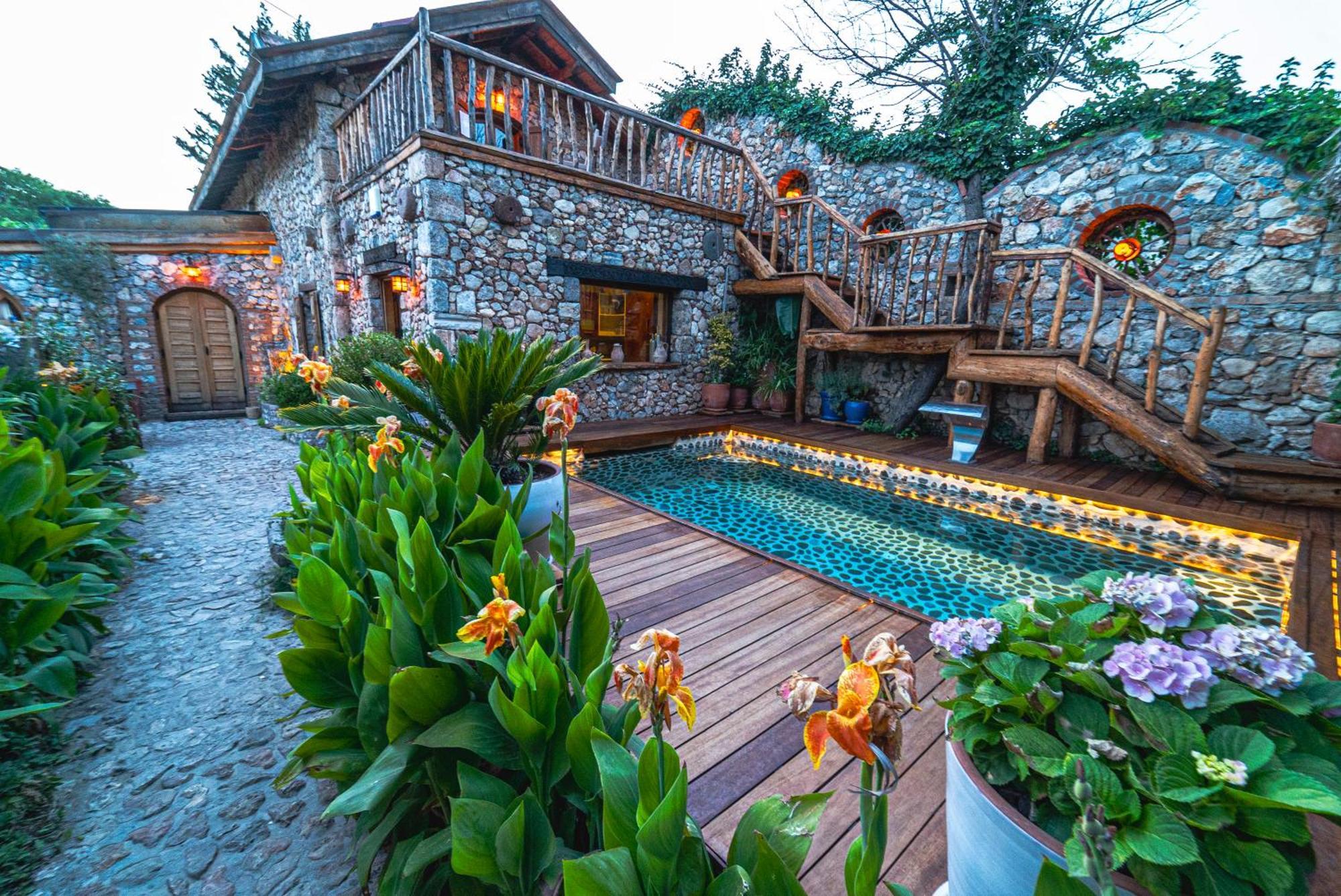 Levissi Lodge Otantic Stone Villa In Kayakoy Exteriér fotografie