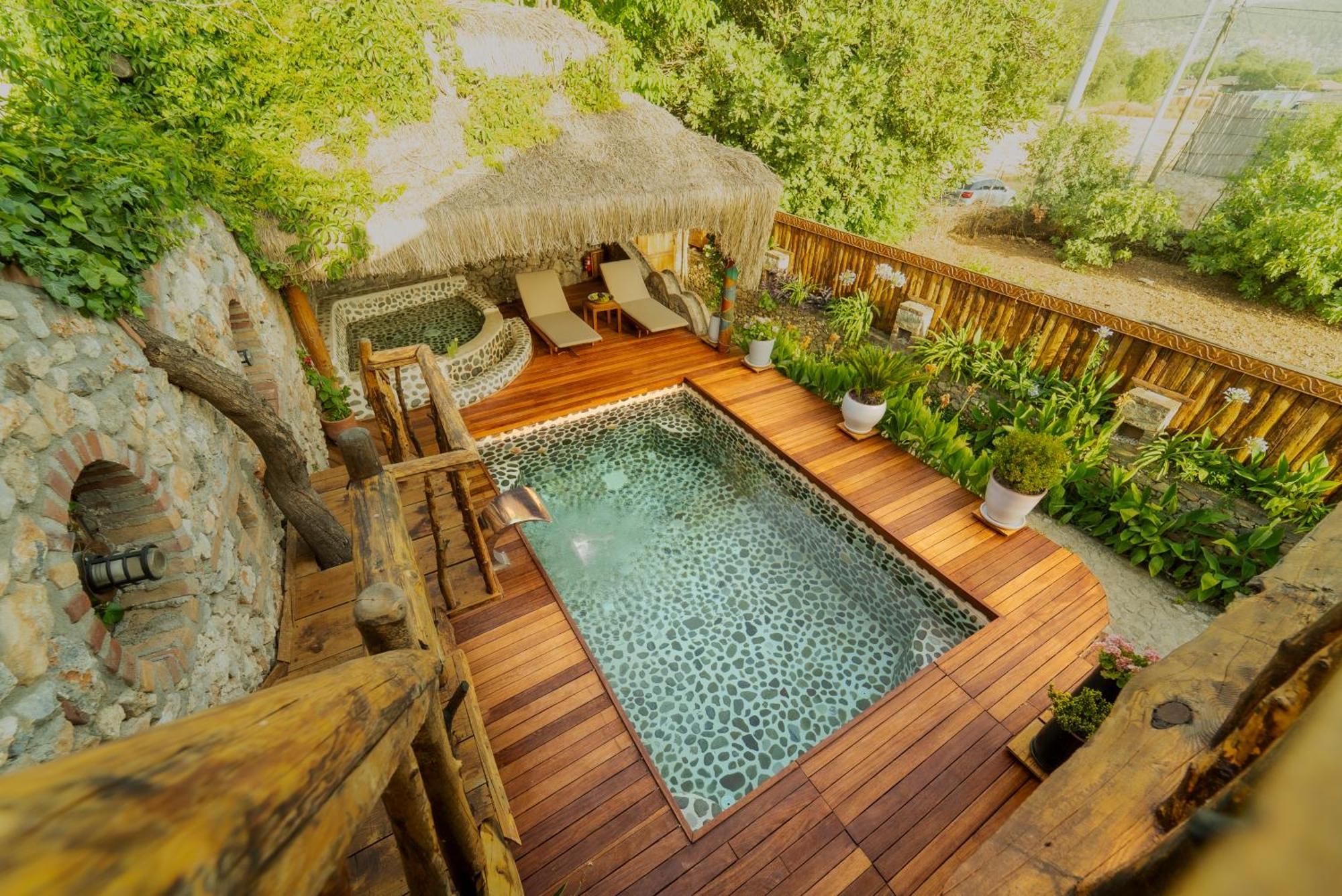 Levissi Lodge Otantic Stone Villa In Kayakoy Exteriér fotografie
