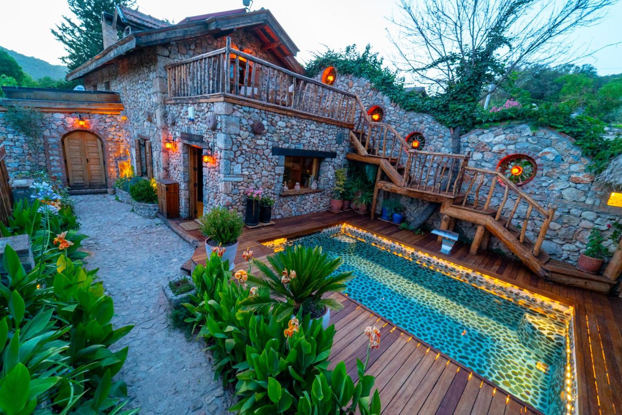 Levissi Lodge Otantic Stone Villa In Kayakoy Exteriér fotografie