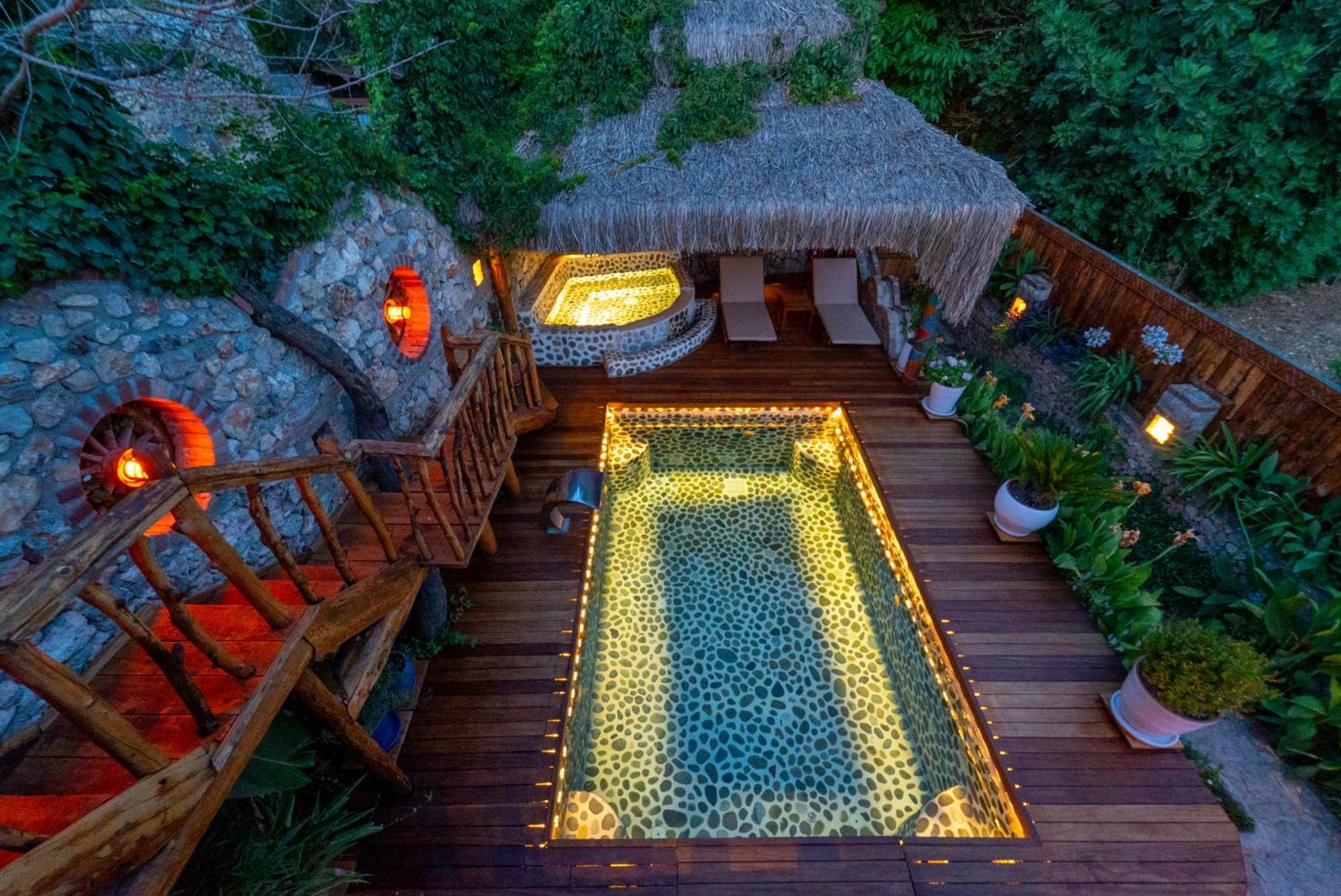 Levissi Lodge Otantic Stone Villa In Kayakoy Exteriér fotografie
