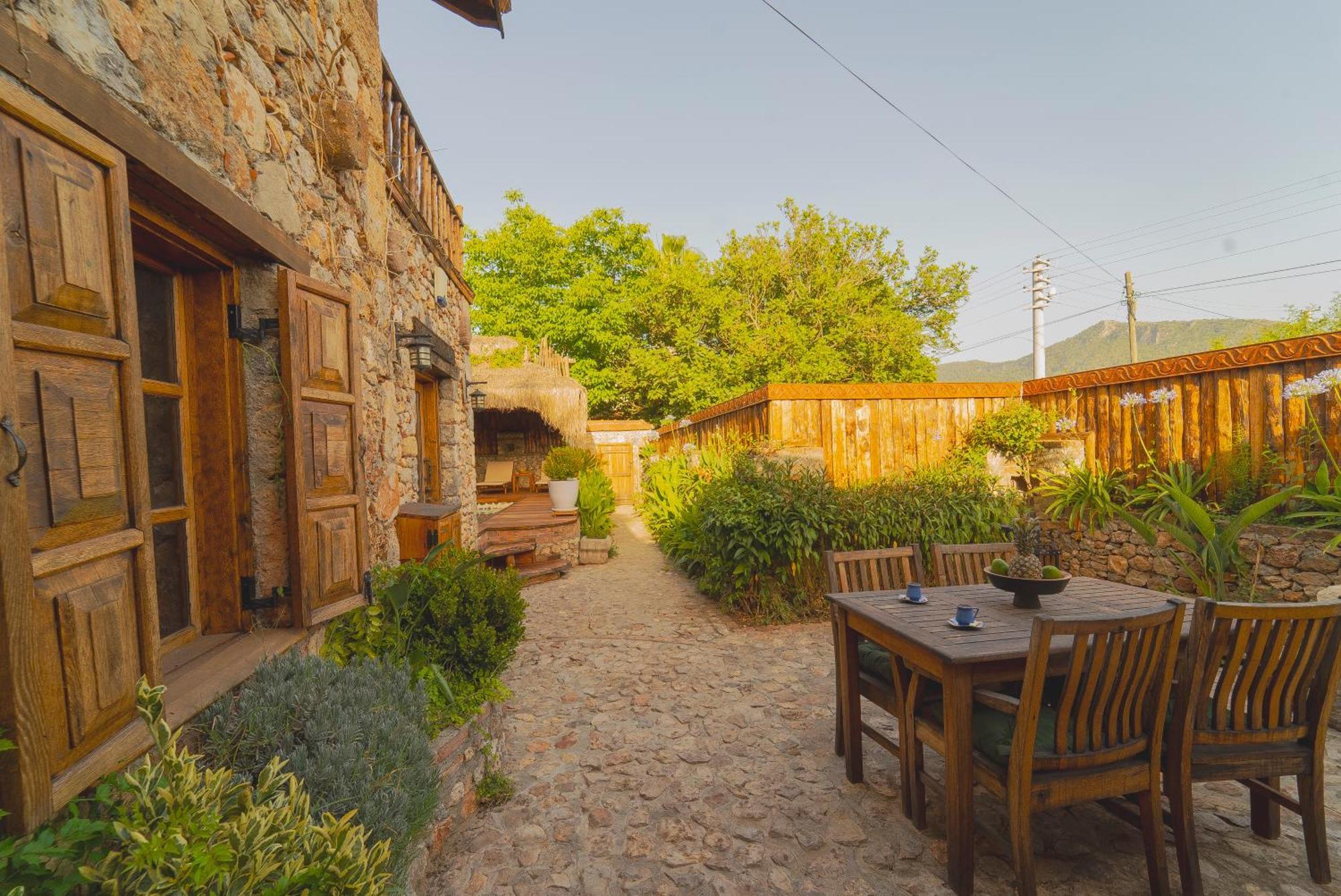 Levissi Lodge Otantic Stone Villa In Kayakoy Exteriér fotografie
