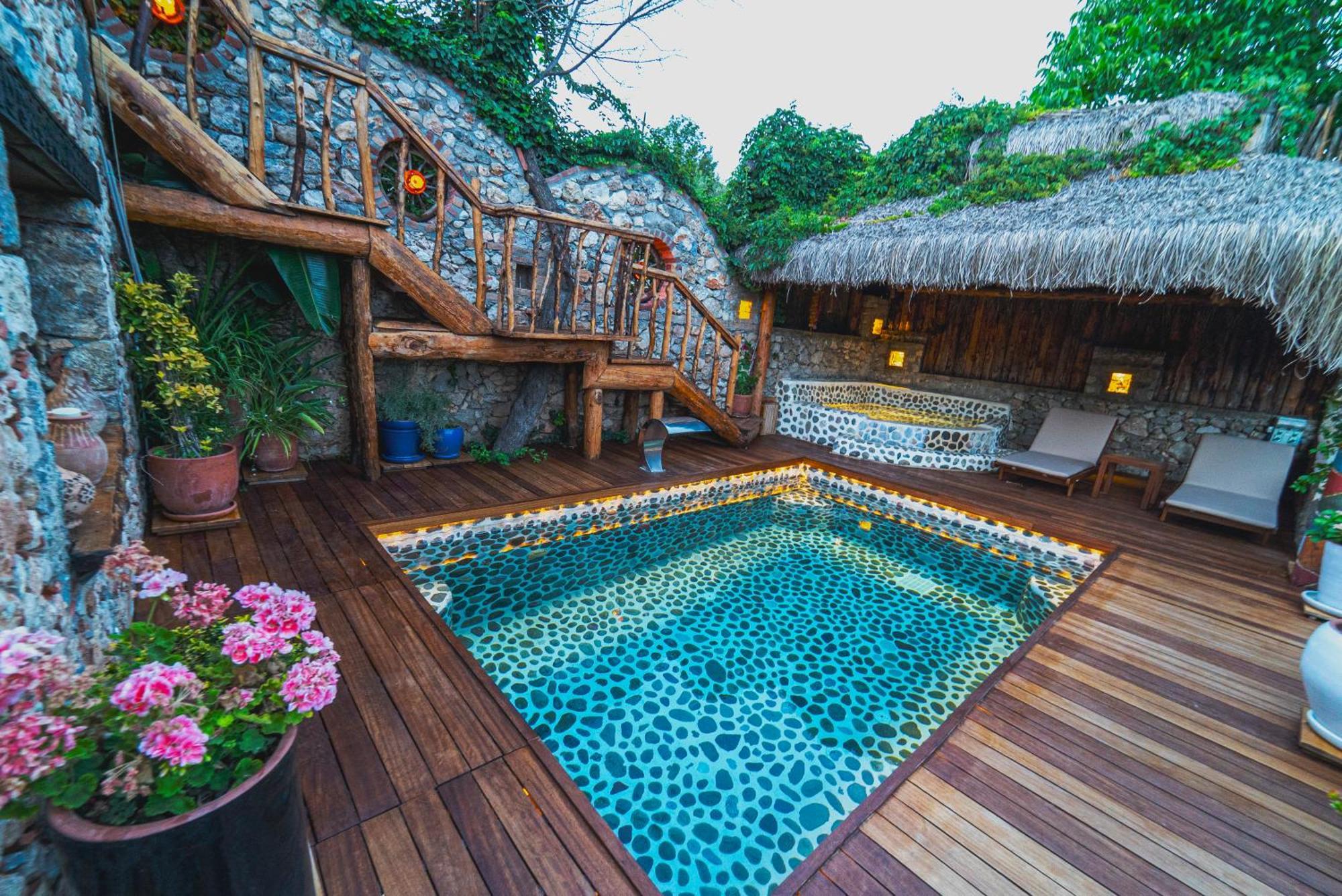 Levissi Lodge Otantic Stone Villa In Kayakoy Exteriér fotografie